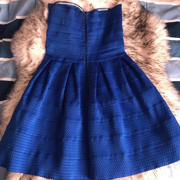 Blue Bandage Dress - Picture 2 of 2